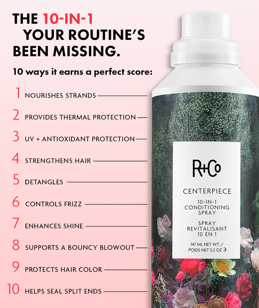 CENTERPIECE 10-IN-1 Conditioning Spray Mini – R+Co