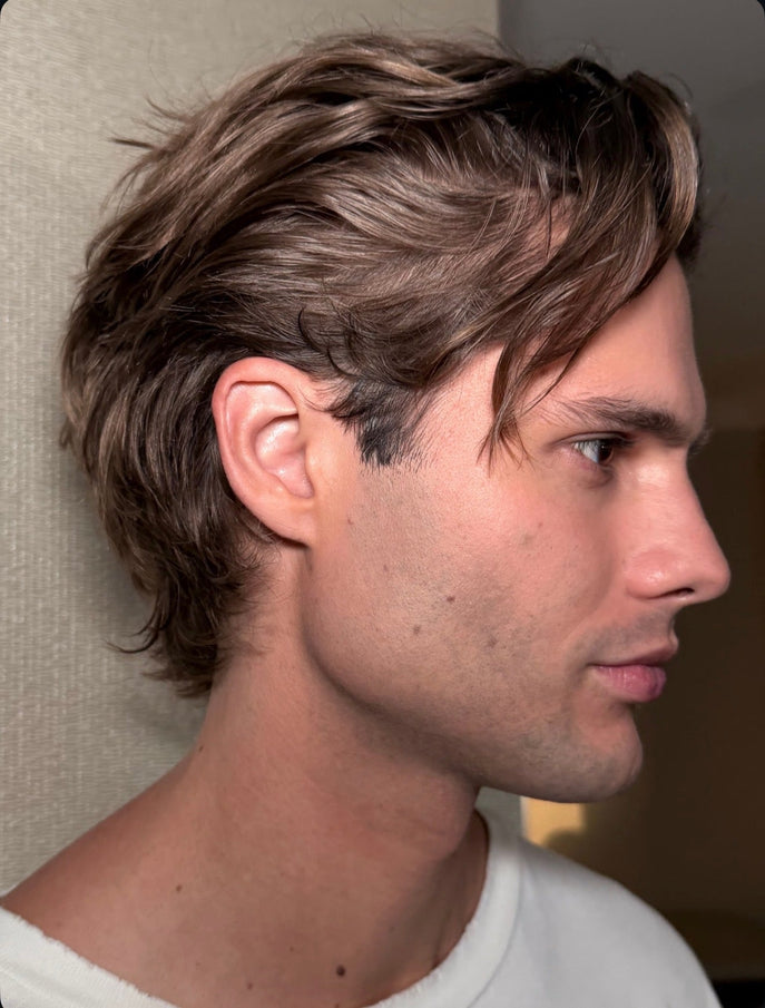 How To: Bryce Alakai’s Textured, Swept-Back Hair from the Love Island USA Reunion